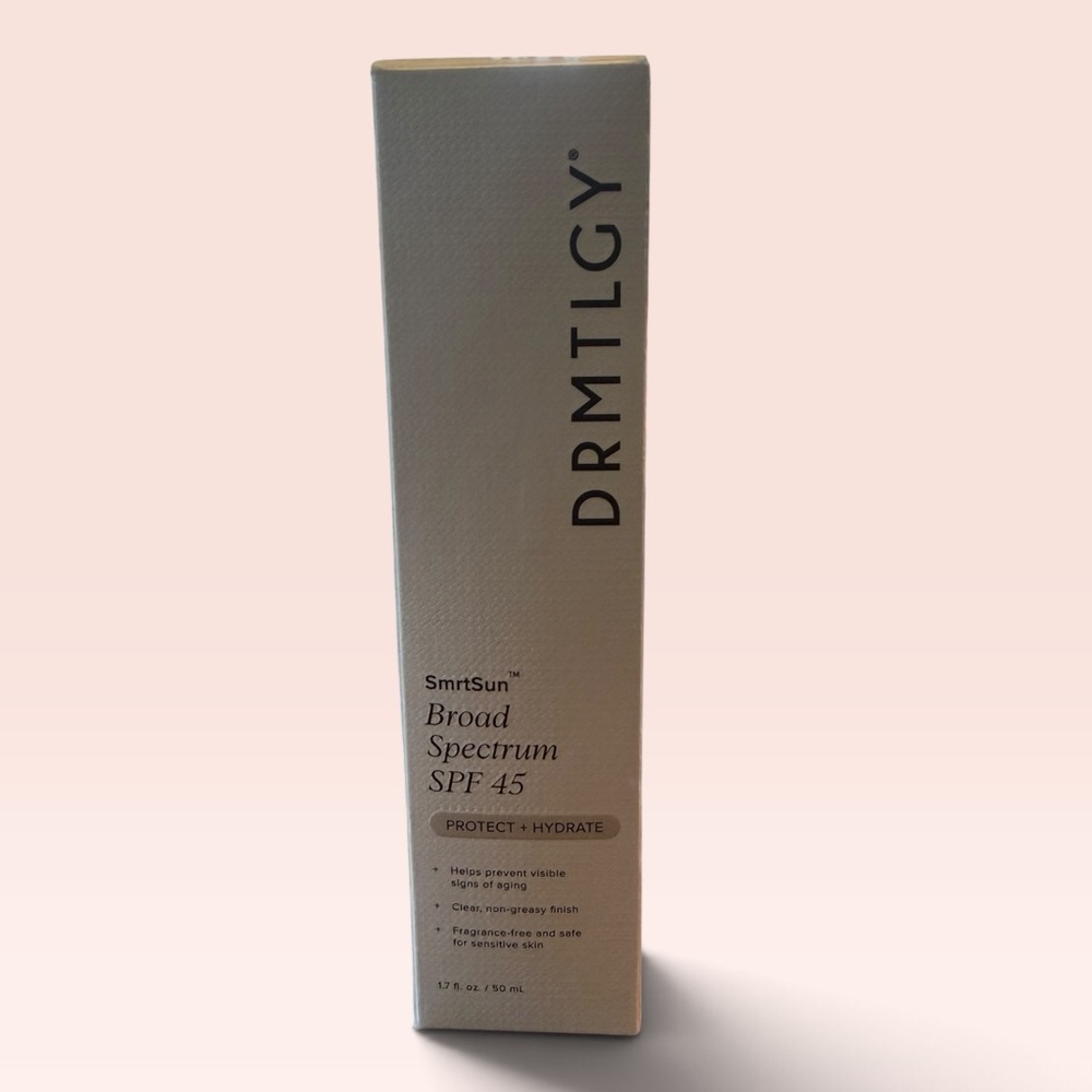 DRMTLGY SmrtSun Broad Spectrum SPF 45 Sunscreen - BRAND NEW